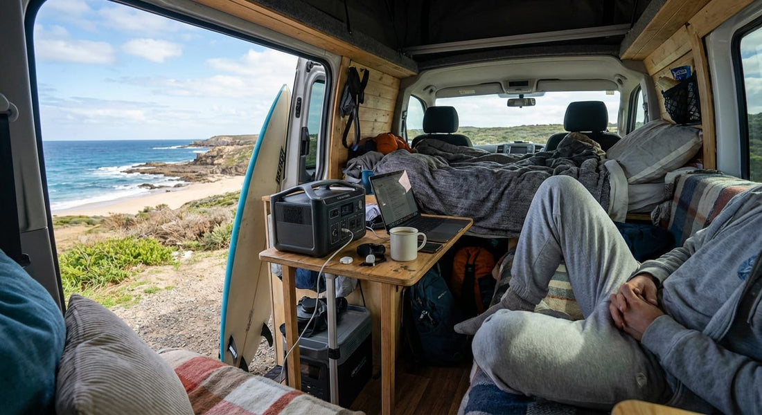 Télétravail en Van : Guide Complet du Digital Nomad sur Roues