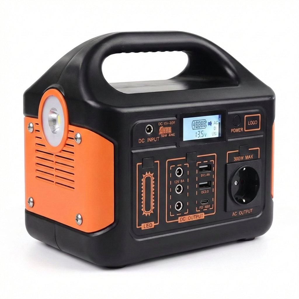 Station d'alimentation portable 300W - Batterie LiFePO4