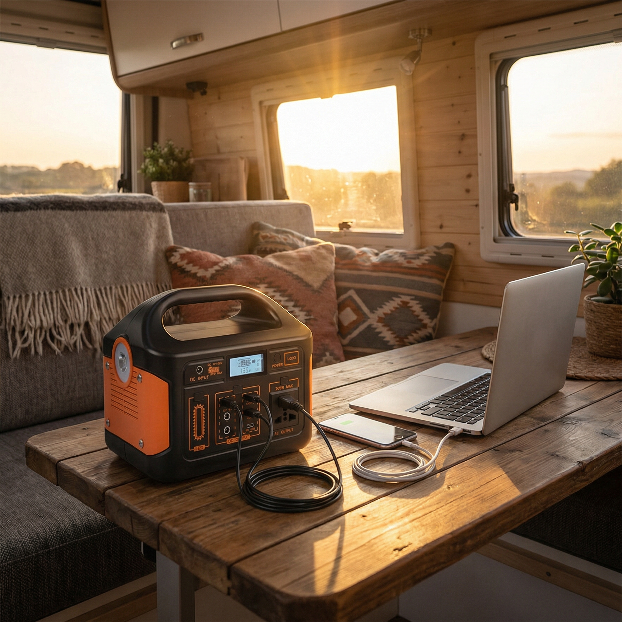 Station d'alimentation portable 300W - Batterie LiFePO4