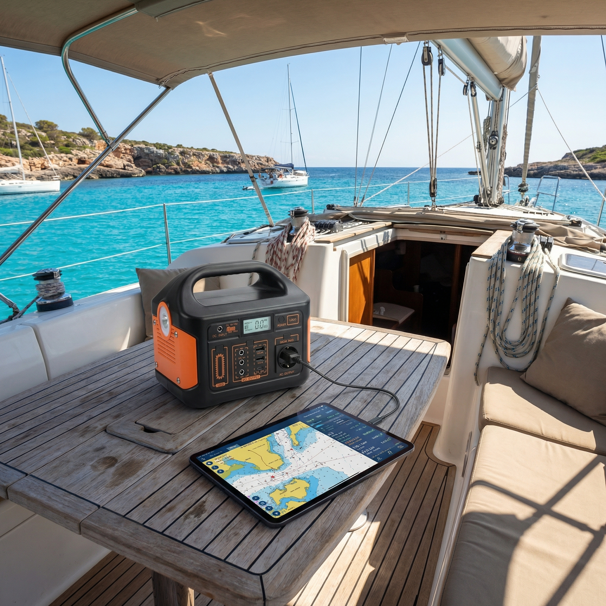 Station d'alimentation portable 300W - Batterie LiFePO4