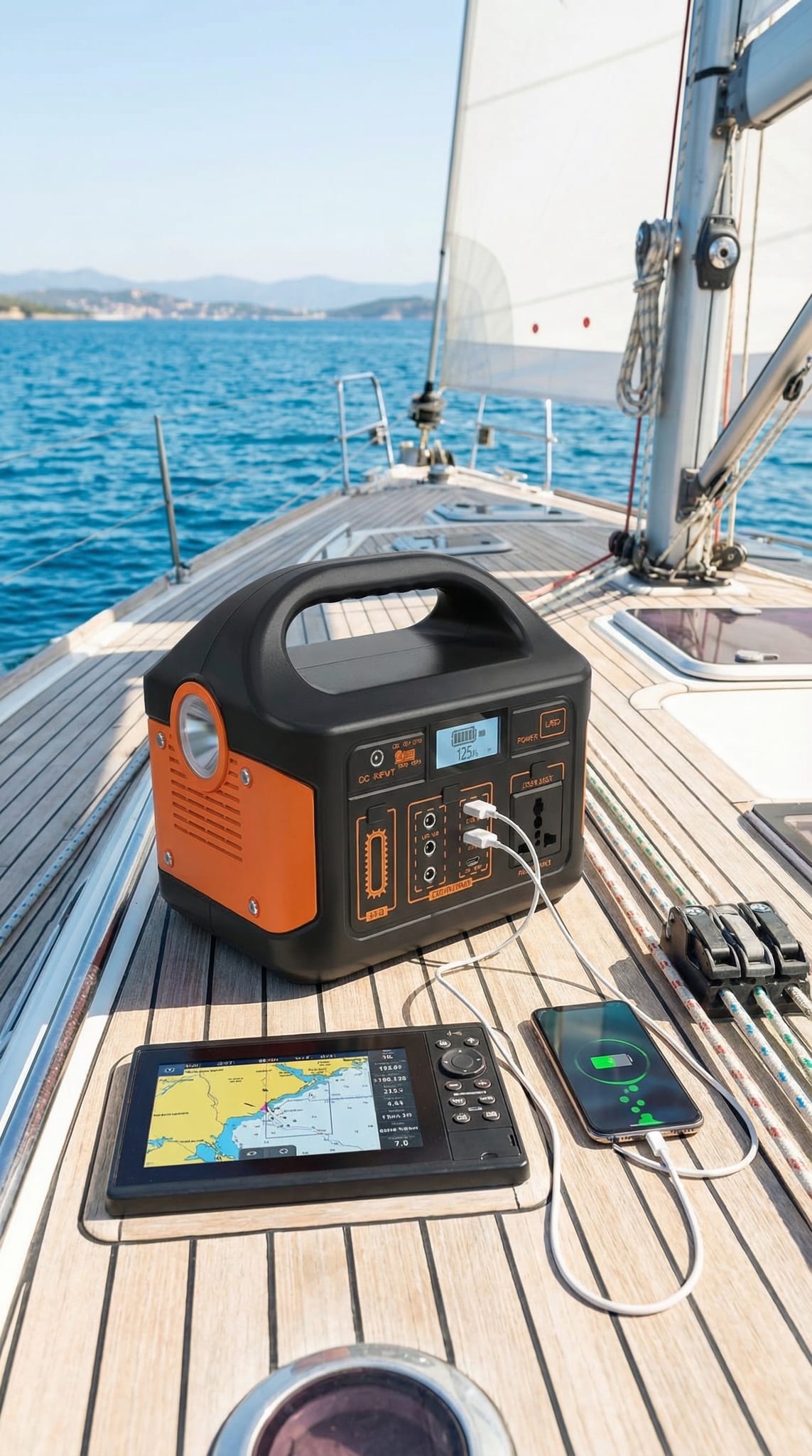 Station d'alimentation portable 300W - Batterie LiFePO4