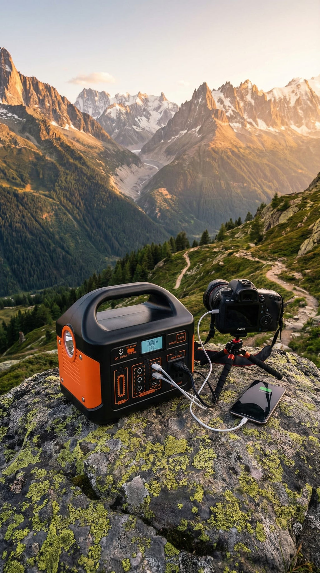 Station d'alimentation portable 300W - Batterie LiFePO4