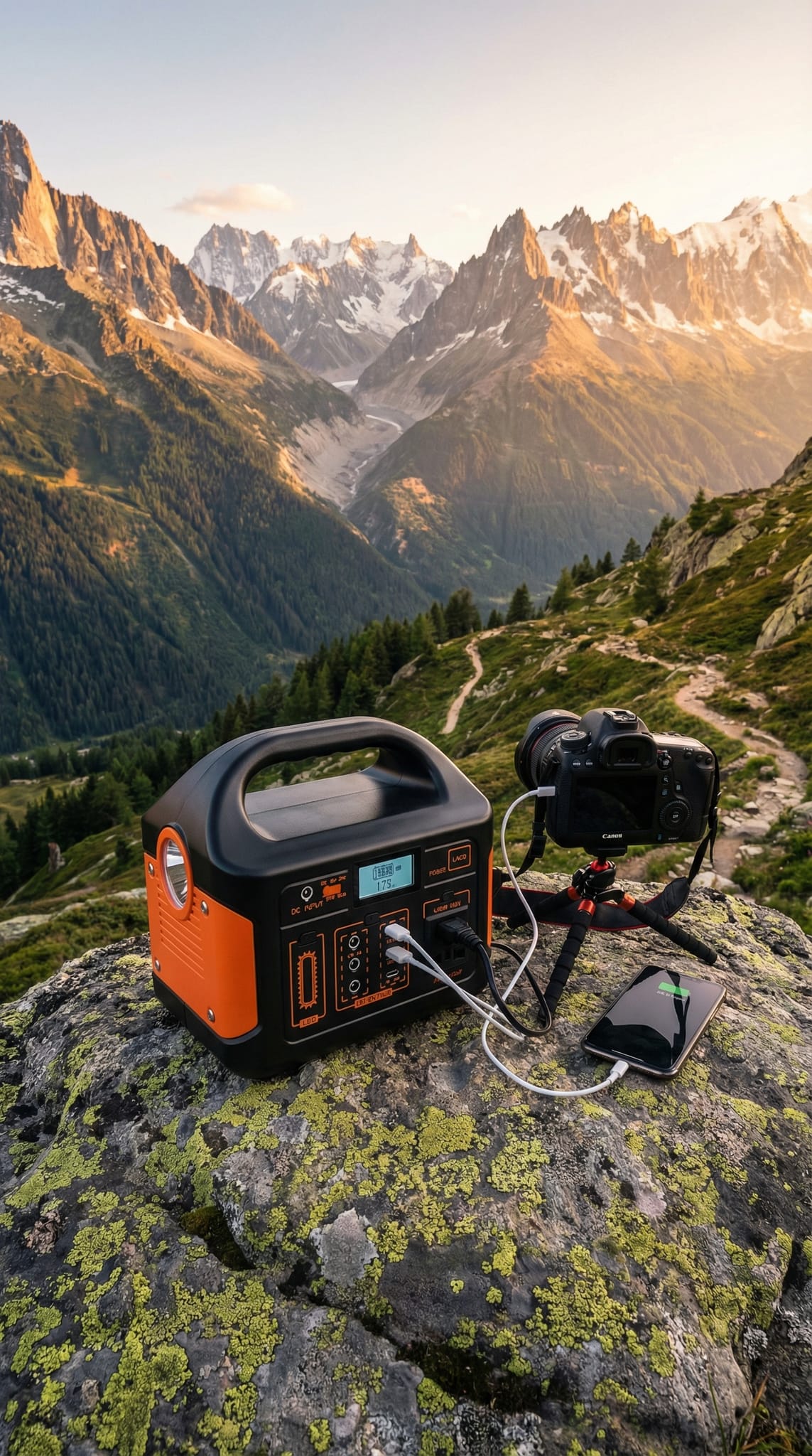 Station d'alimentation portable 300W - Batterie LiFePO4