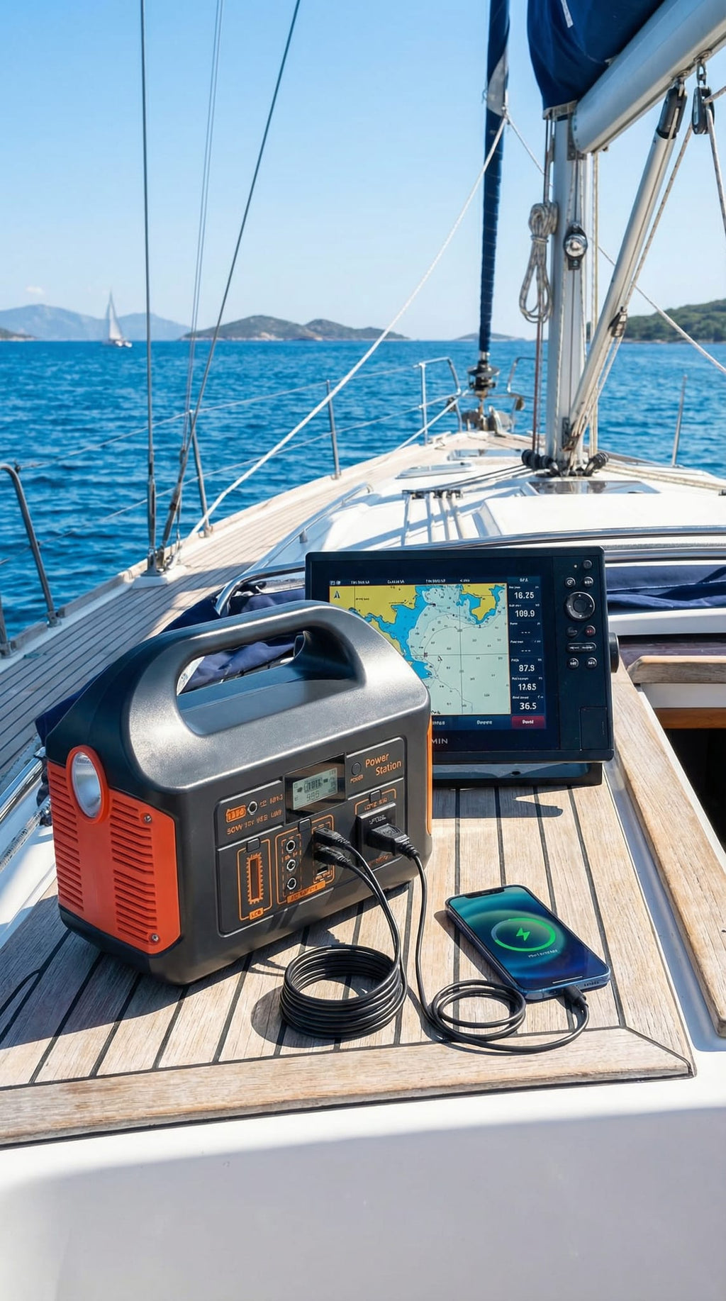 Station d'alimentation portable 500W - Batterie LiFePO4