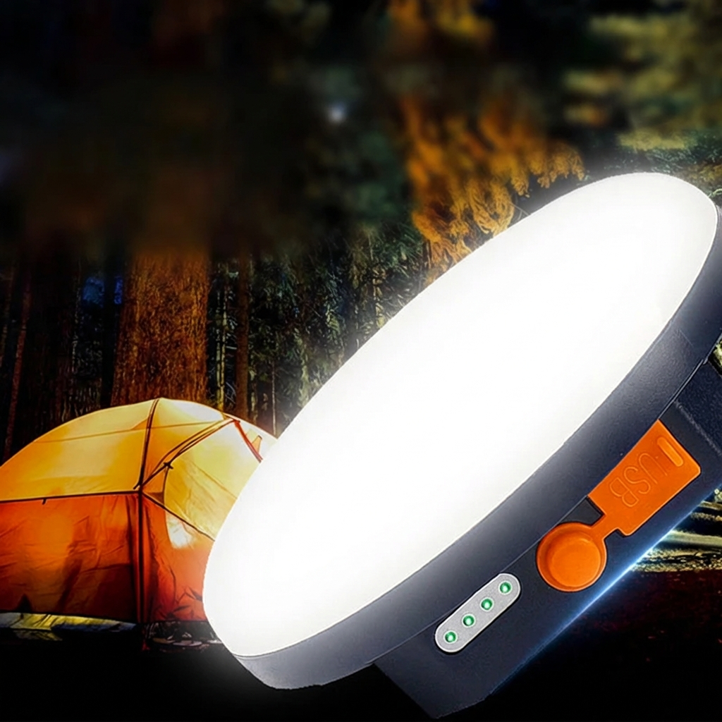 Lampe LED Camping Rechargeable 9900mAh - Lanterne Portable