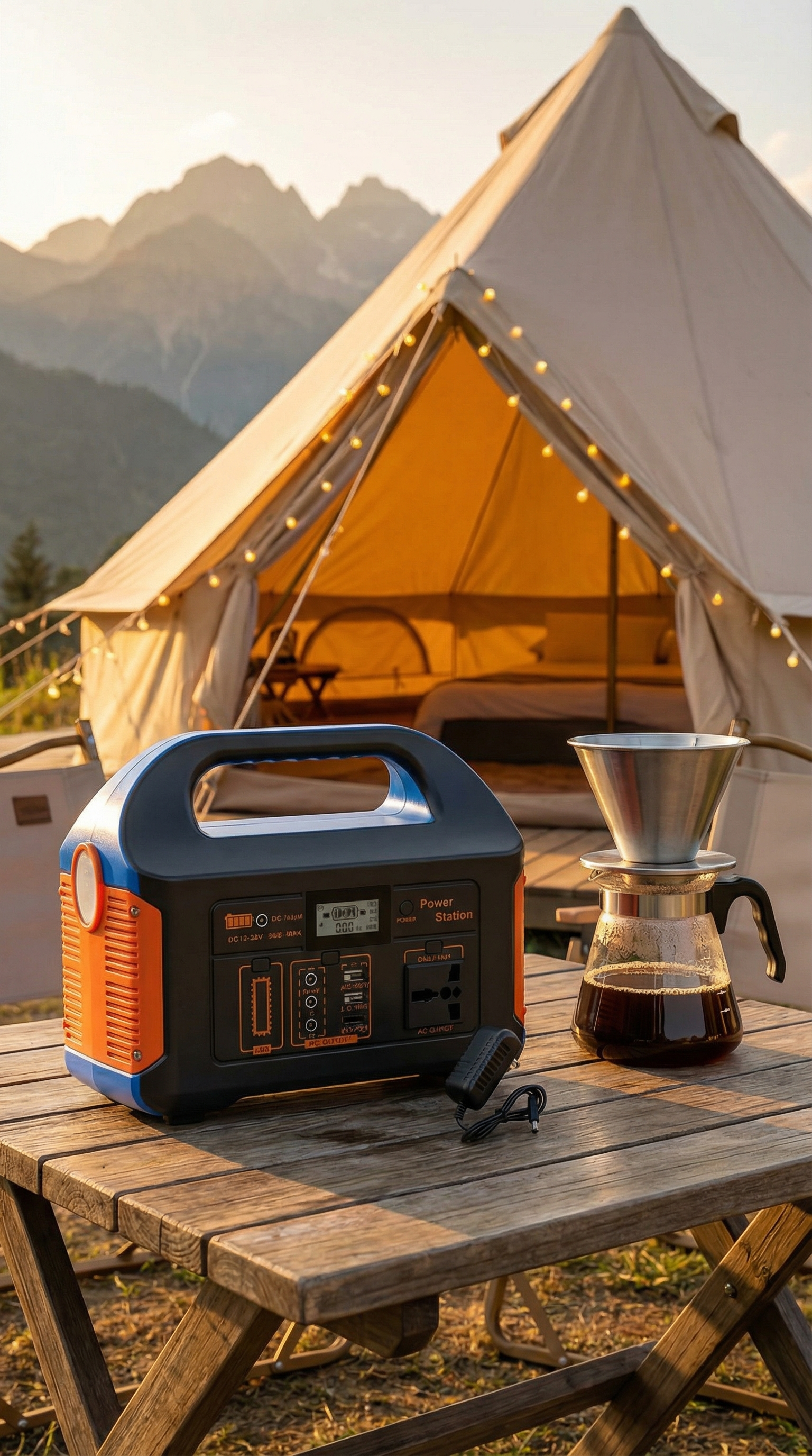 Station d'alimentation portable 300W - Batterie LiFePO4