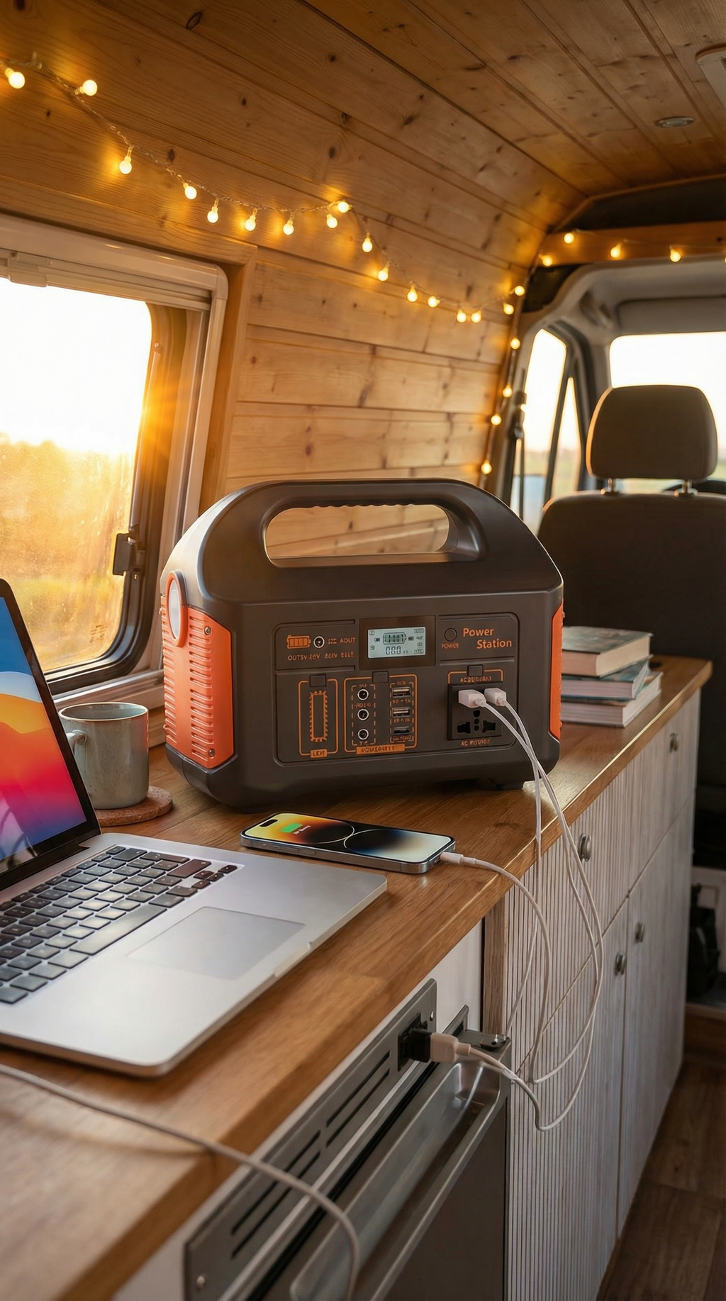 Station d'alimentation portable 300W - Batterie LiFePO4