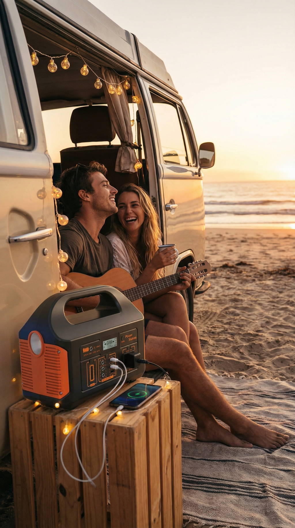 Station d'alimentation portable 300W - Batterie LiFePO4