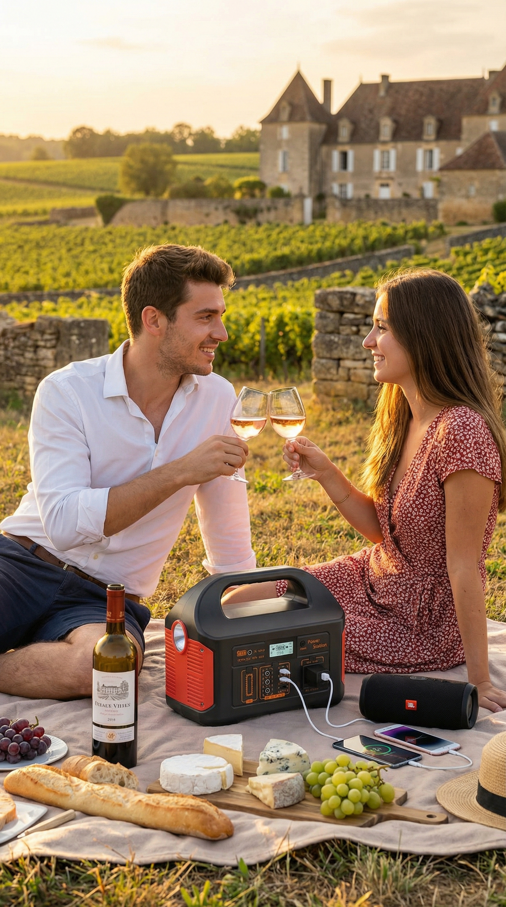 Station d'alimentation portable 300W - Batterie LiFePO4