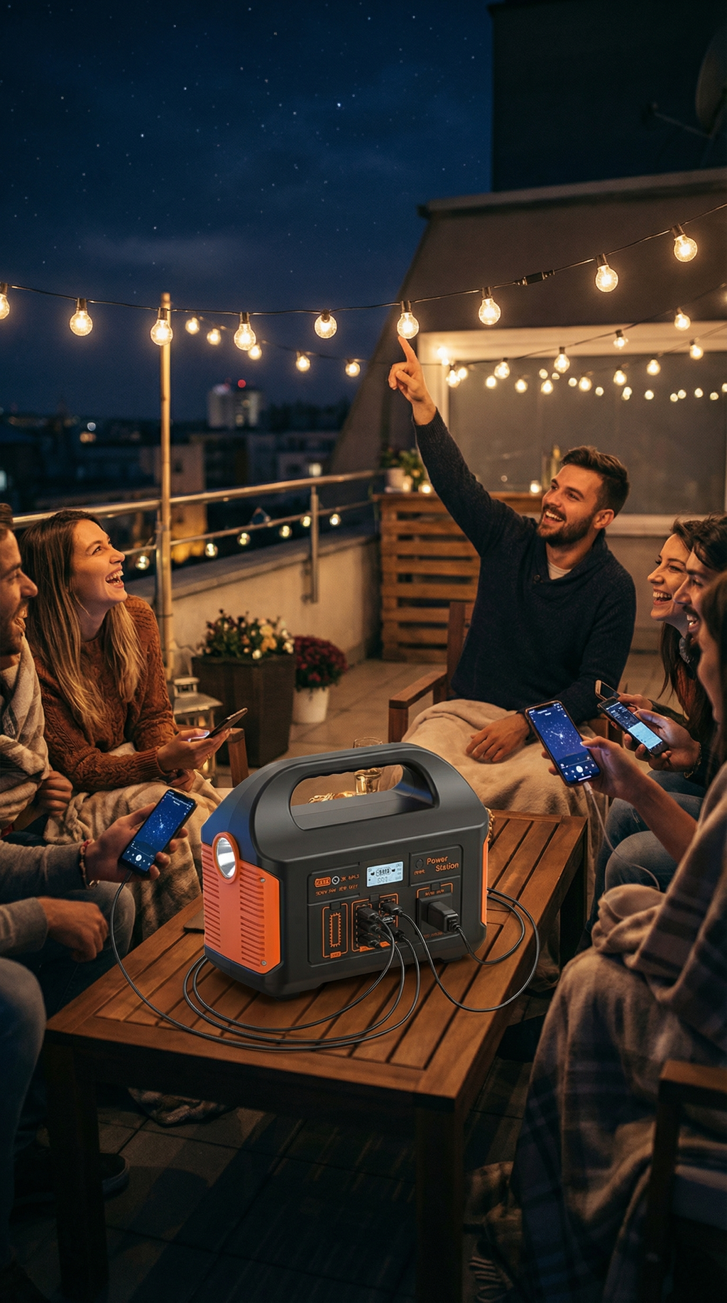 Station d'alimentation portable 300W - Batterie LiFePO4