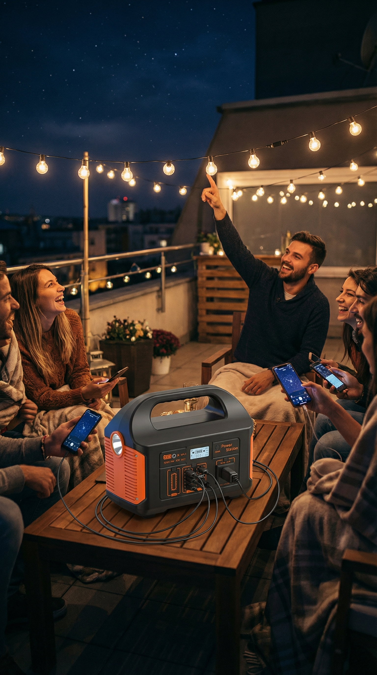 Station d'alimentation portable 300W - Batterie LiFePO4