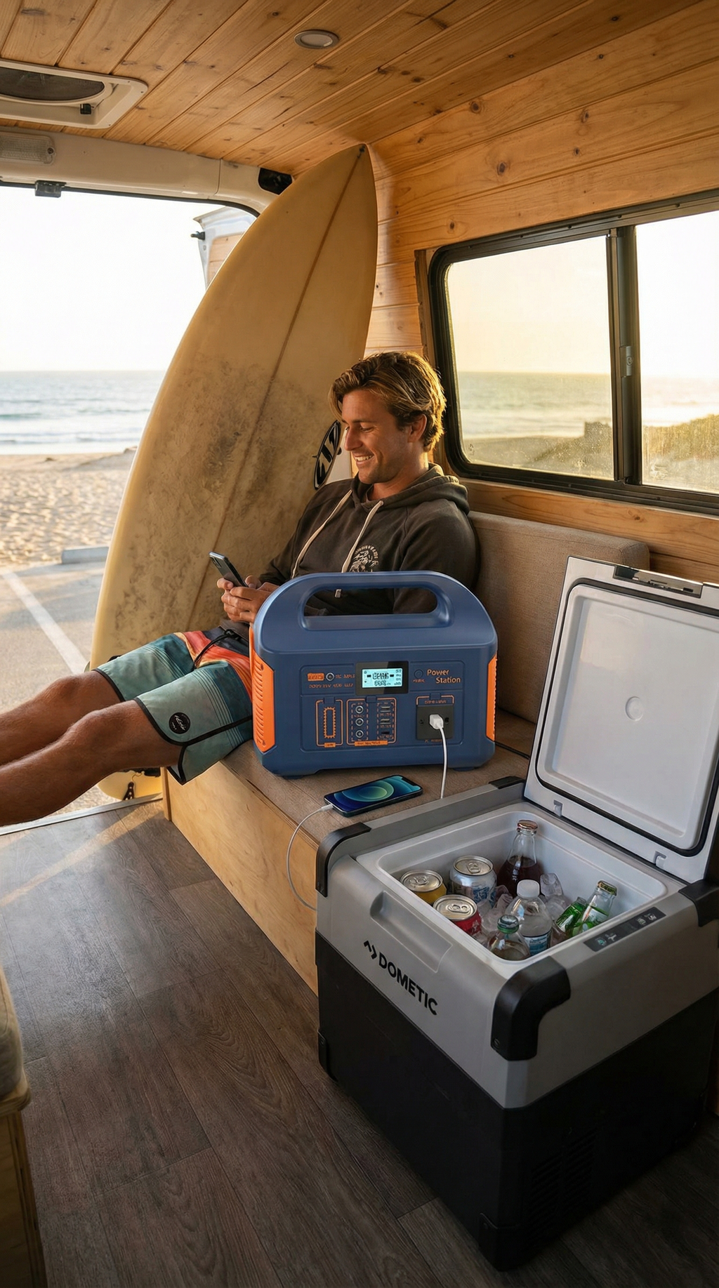 Station d'alimentation portable 300W - Batterie LiFePO4