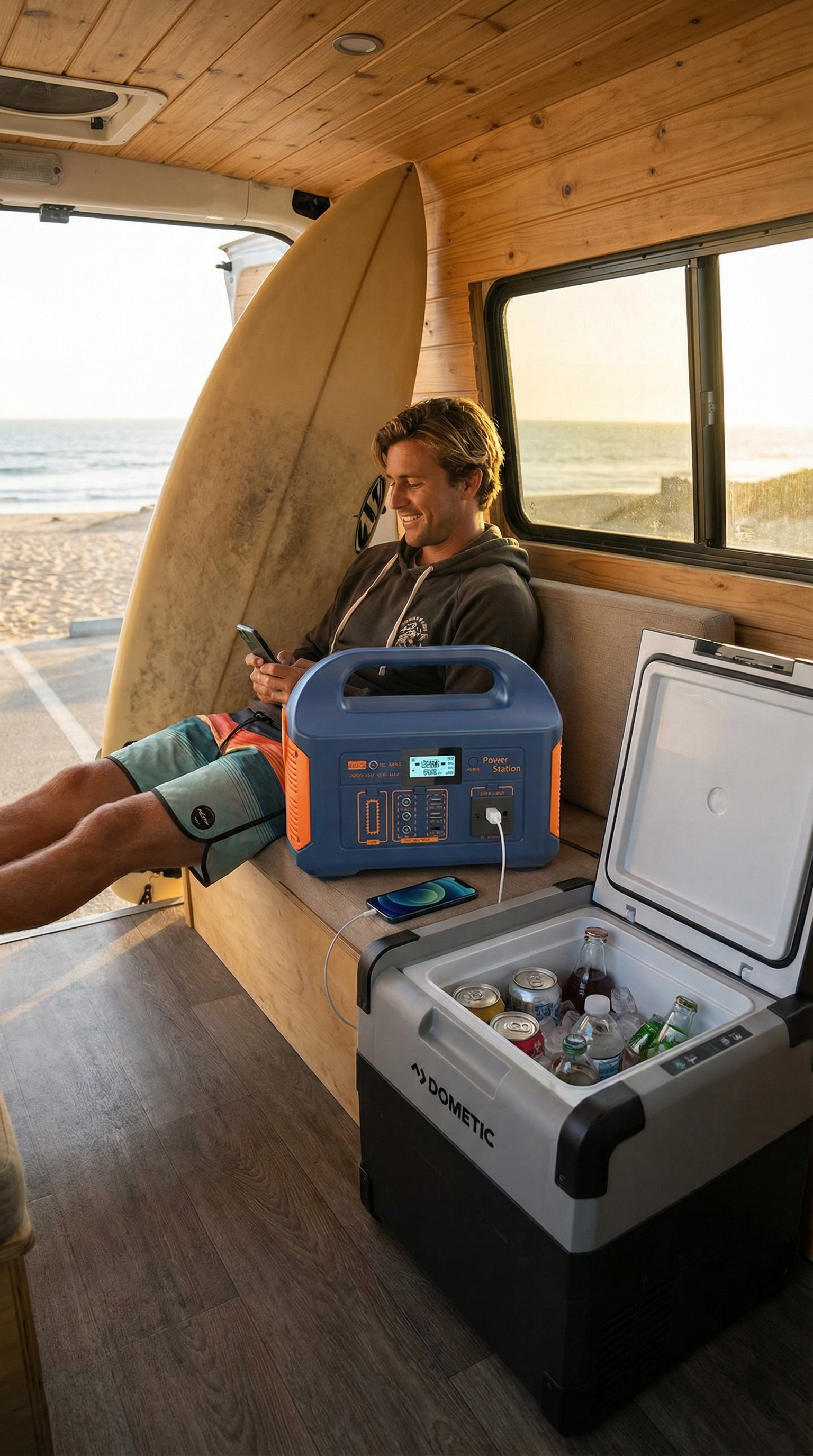 Station d'alimentation portable 300W - Batterie LiFePO4