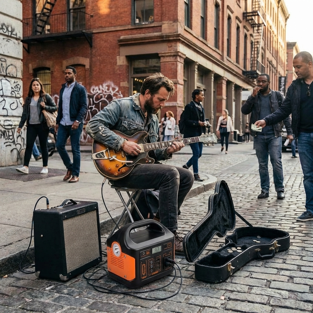 Station d'alimentation portable 500W - Batterie LiFePO4