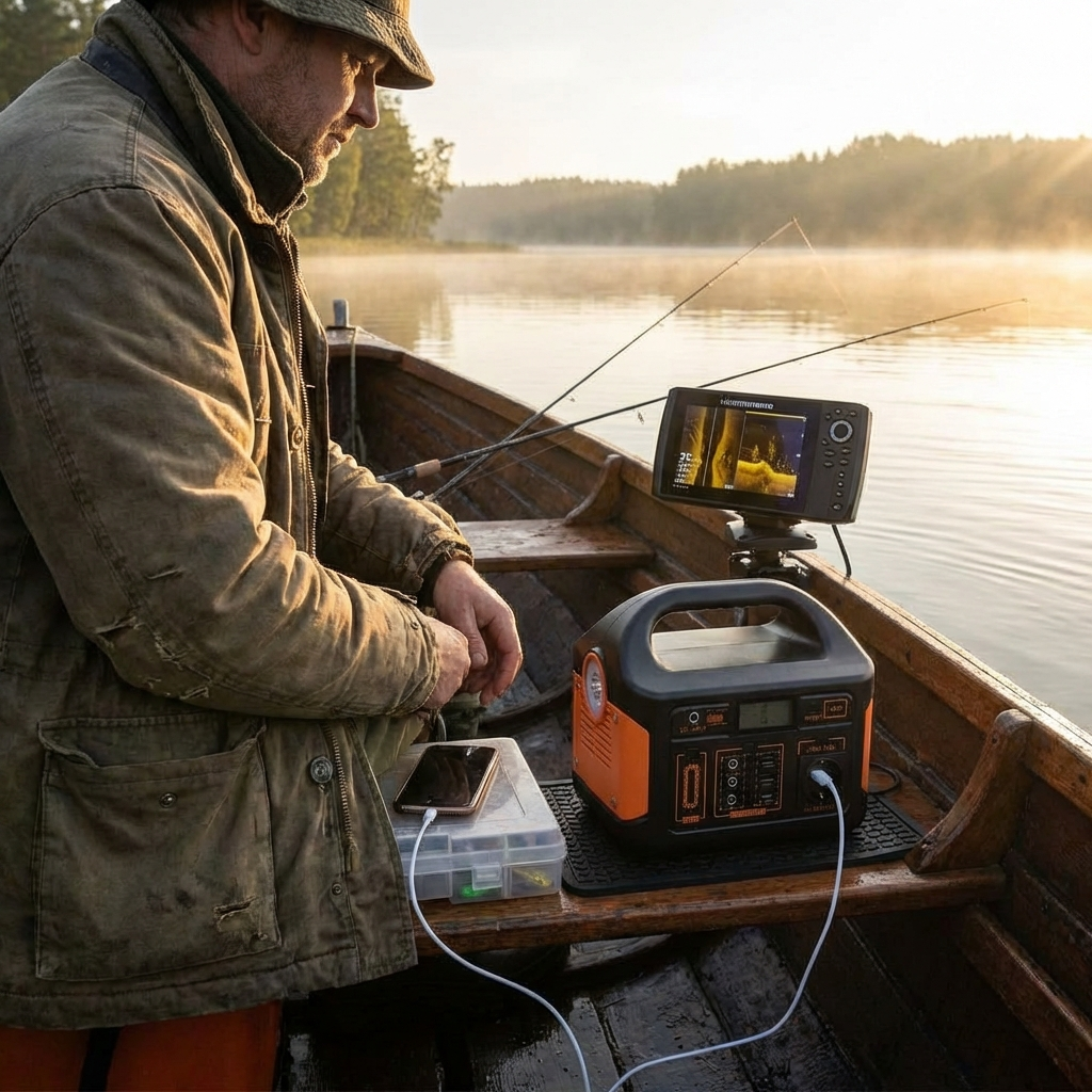 Station d'alimentation portable 500W - Batterie LiFePO4