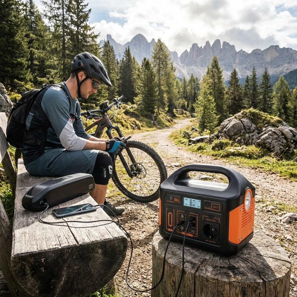 Station d'alimentation portable 500W - Batterie LiFePO4