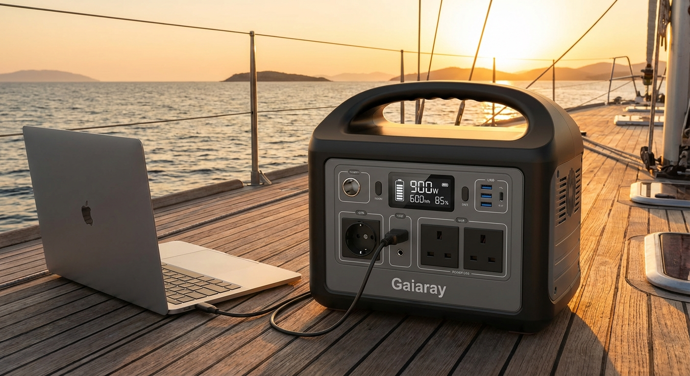 Station d'alimentation portable 900W - Batterie LiFePO4 Premium