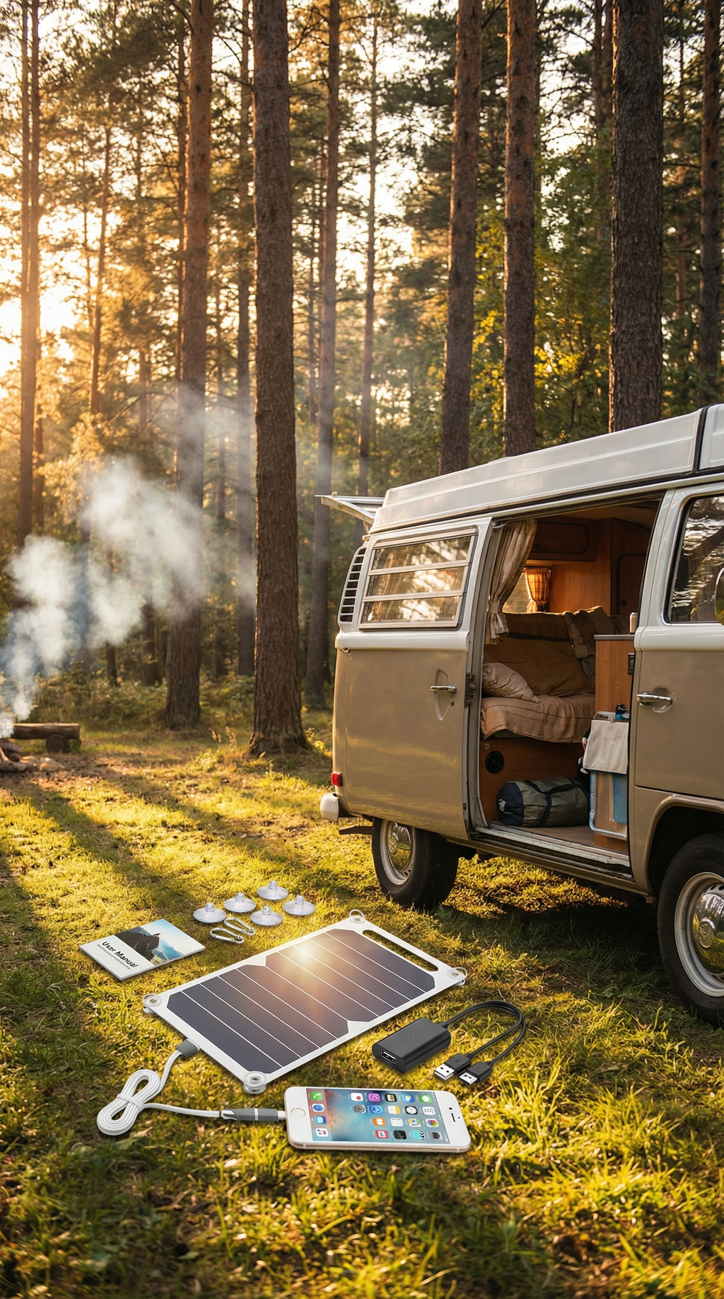 Panneau Solaire Pliable 35W - Chargeur USB Portable