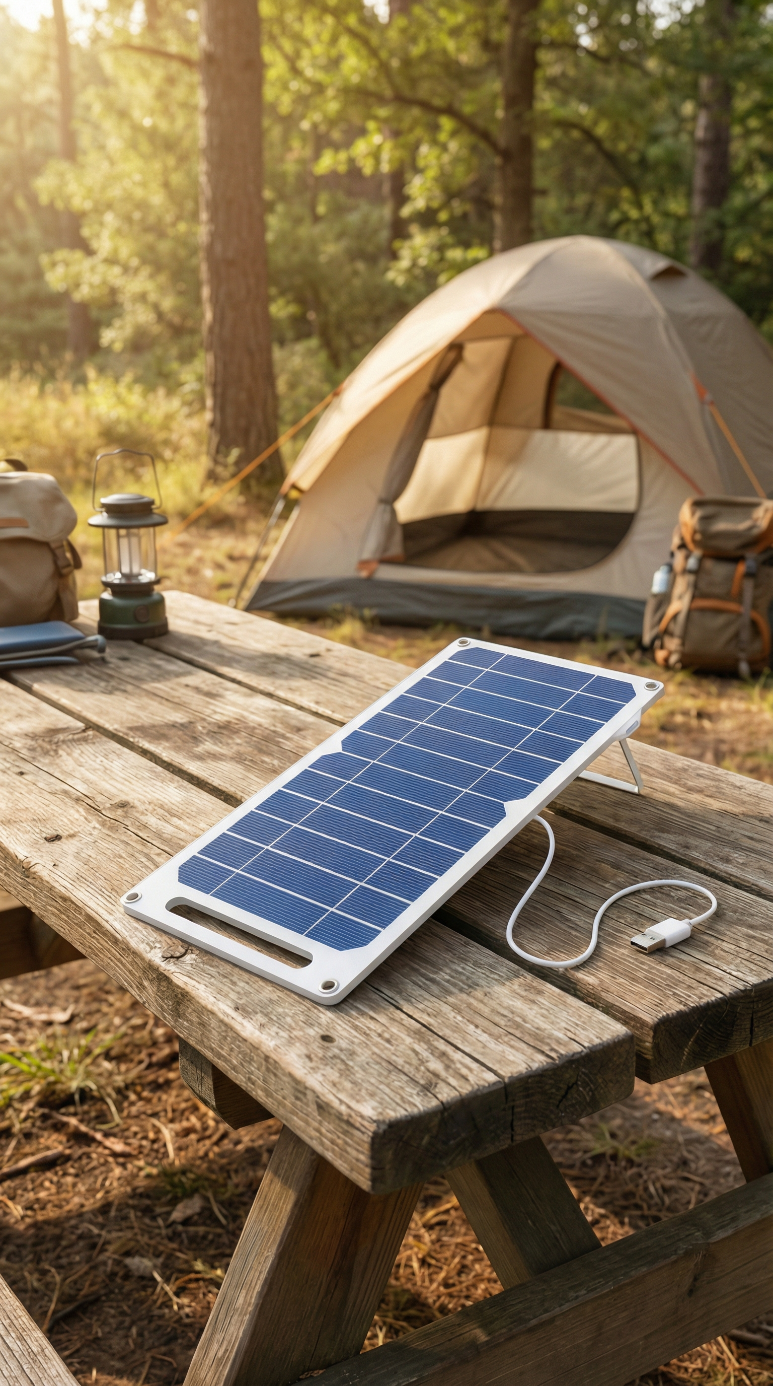 Panneau Solaire Pliable 35W - Chargeur USB Portable